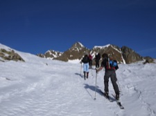 Ski de randonnée au pas du loup