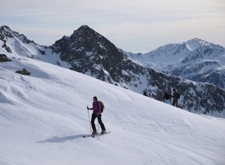 Ski de randonnée au pas du loup