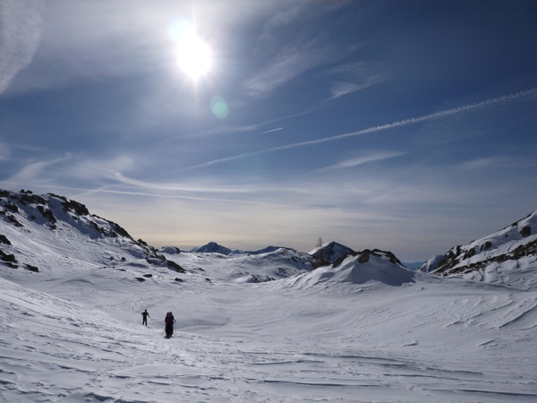 Ski de randonnée au pas du loup